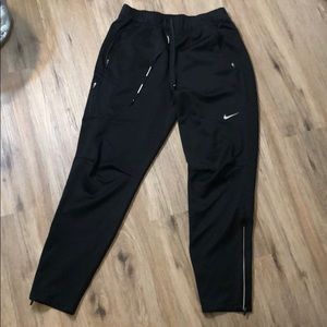 Nike dri fit jogger running pant sz LG EUC